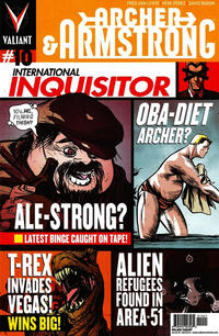 Cover Thumbnail for Archer and Armstrong (Valiant Entertainment, 2012 series) #10 [Cover B - Pullbox Edition - Juan Doe]