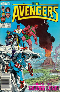 Cover Thumbnail for The Avengers (Marvel, 1963 series) #256 [Newsstand]