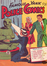 Cover Thumbnail for Famous Yank Police Comics (Ayers & James, 1951 series) #26