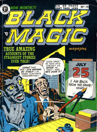 Cover Thumbnail for Black Magic Comics (Arnold Book Company, 1952 series) #16