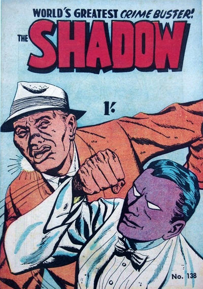 Cover for The Shadow (Frew Publications, 1952 series) #138