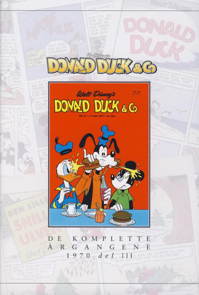 Cover for Donald Duck & Co De komplette årgangene (Hjemmet / Egmont, 1998 series) #[108] - 1970 del 3