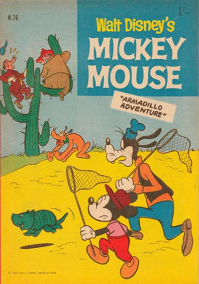 Cover for Walt Disney's Mickey Mouse (W. G. Publications; Wogan Publications, 1956 series) #76