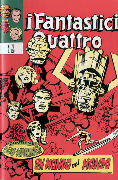 Cover for I Fantastici Quattro (Editoriale Corno, 1971 series) #72