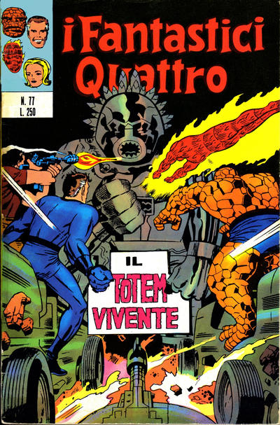 Cover for I Fantastici Quattro (Editoriale Corno, 1971 series) #77