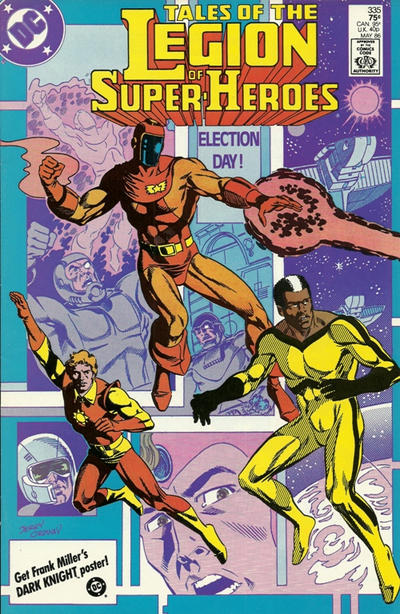 Cover for Tales of the Legion of Super-Heroes (DC, 1984 series) #335 [Direct]
