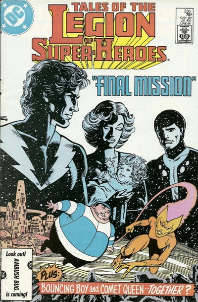 Cover for Tales of the Legion of Super-Heroes (DC, 1984 series) #336 [Direct]