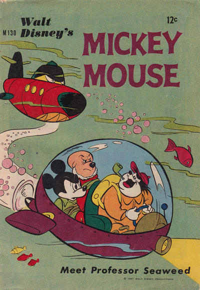 Cover for Walt Disney's Mickey Mouse (W. G. Publications; Wogan Publications, 1956 series) #130