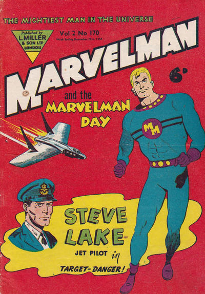 Cover for Marvelman (L. Miller & Son, 1954 series) #170