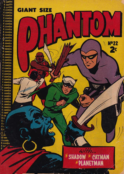 Cover for Giant Size Comic With the Phantom (Frew Publications, 1957 series) #22