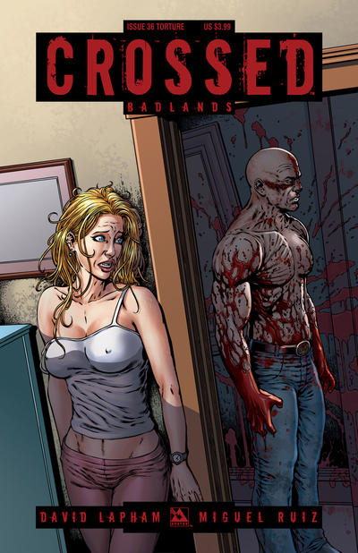 Cover for Crossed Badlands (Avatar Press, 2012 series) #36 [Torture Variant Cover by Matt Martin]