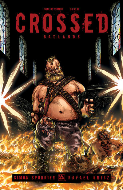 Cover for Crossed Badlands (Avatar Press, 2012 series) #38 [Torture Variant Cover by Rafael Ortiz]
