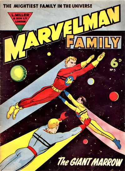 Cover for Marvelman Family (L. Miller & Son, 1956 series) #3