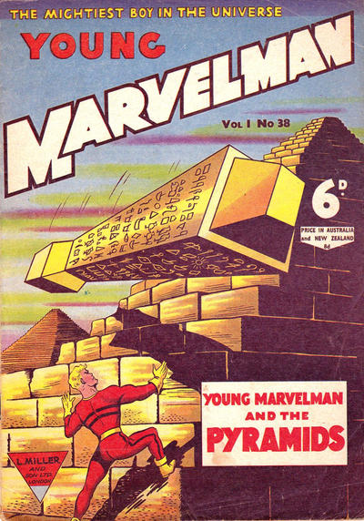 Cover for Young Marvelman (L. Miller & Son, 1954 series) #38