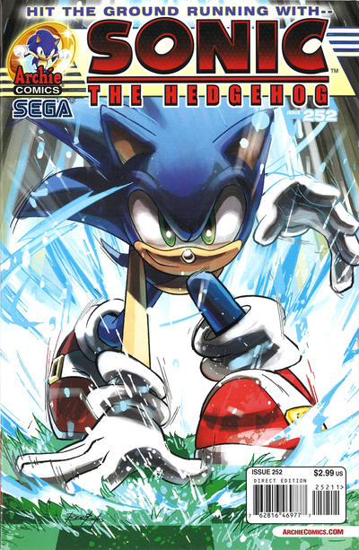 Cover for Sonic the Hedgehog (Archie, 1993 series) #252