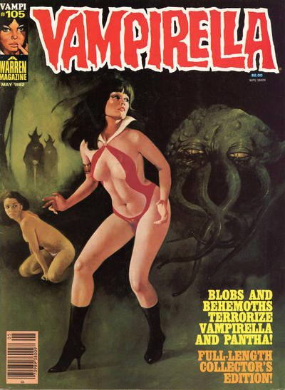 Cover for Vampirella (Warren, 1969 series) #105 [Newsstand]