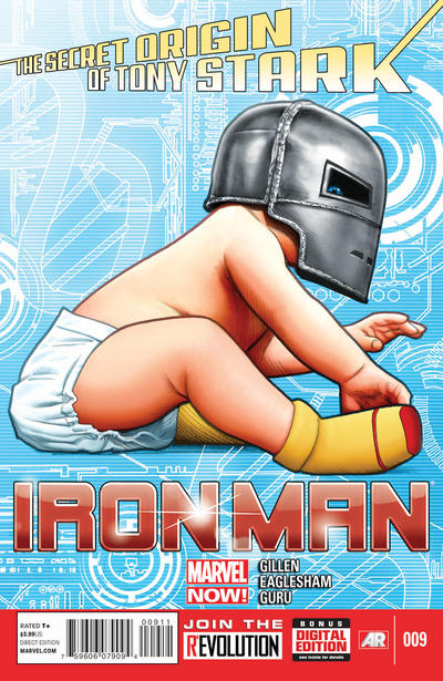 Cover for Iron Man (Marvel, 2013 series) #9