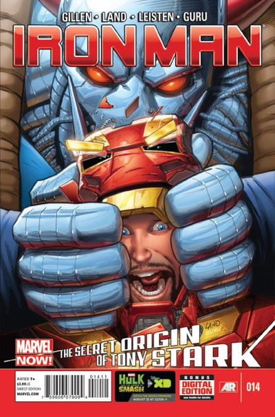 Cover for Iron Man (Marvel, 2013 series) #14