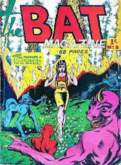 Cover for Bat Magazine (Cartoon Art, 1952 ? series) #2