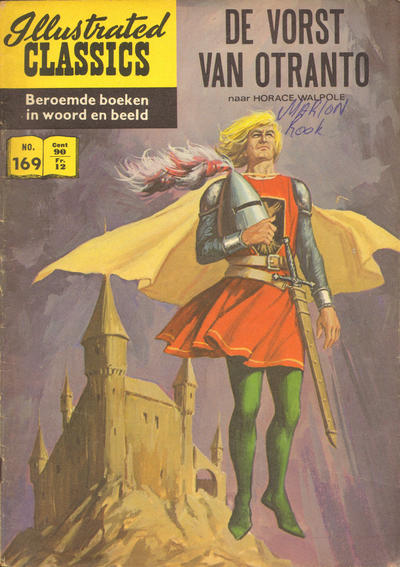 Cover for Illustrated Classics (Classics/Williams, 1956 series) #169 - De vorst van Otranto