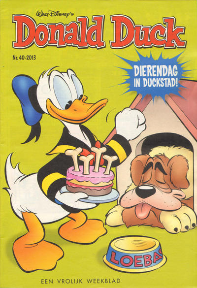 Cover for Donald Duck (Sanoma Uitgevers, 2002 series) #40/2013