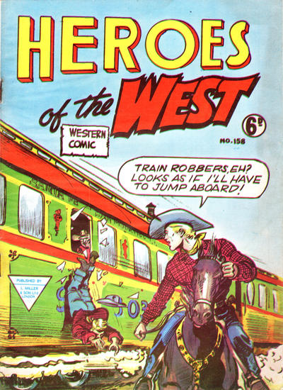 Cover for Heroes of the West (L. Miller & Son, 1959 series) #158