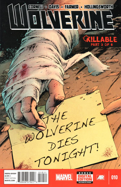 Cover for Wolverine (Marvel, 2013 series) #10