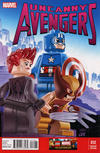Cover for Uncanny Avengers (Marvel, 2012 series) #12 [Leonel Castellani LEGO Variant Cover]