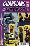 Cover Thumbnail for Guardians of the Galaxy (2013 series) #7 [Throwback Sci-Fi Variant Cover by Paolo Rivera]