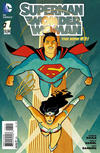 Cover for Superman / Wonder Woman (DC, 2013 series) #1 [Cliff Chiang Cover]