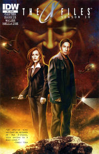 Cover Thumbnail for The X-Files: Season 10 (IDW, 2013 series) #5 [Carlos Valenzuela Cover]