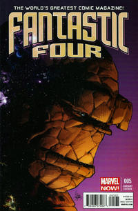 Cover Thumbnail for Fantastic Four (Marvel, 2013 series) #5 [Deodato]