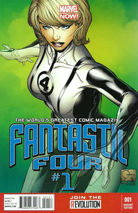 Cover Thumbnail for Fantastic Four (Marvel, 2013 series) #1 [Variant Cover by Joe Quesada]