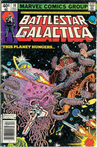 Cover Thumbnail for Battlestar Galactica (Marvel, 1979 series) #10 [Newsstand]