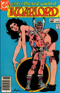 Cover for Warlord (DC, 1976 series) #70 [Newsstand]