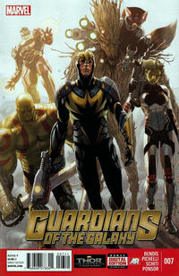 Cover Thumbnail for Guardians of the Galaxy (Marvel, 2013 series) #7 [Sara Pichelli Cover]
