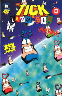 Cover Thumbnail for The Tick The Luny Bin Preview (New England Comics, 1998 series) #0