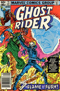 Cover Thumbnail for Ghost Rider (Marvel, 1973 series) #72 [Newsstand]