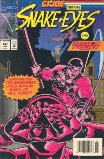 Cover for G.I. Joe, A Real American Hero (Marvel, 1982 series) #141 [Australian]
