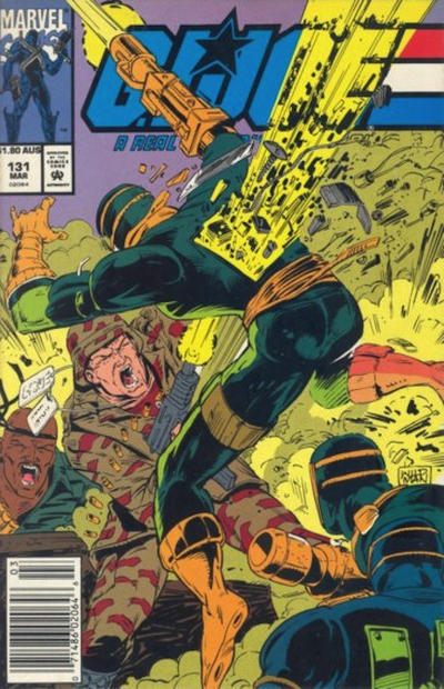 Cover for G.I. Joe, A Real American Hero (Marvel, 1982 series) #131 [Australian]