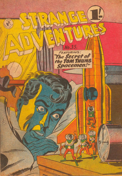 Cover for Strange Adventures (K. G. Murray, 1954 series) #35