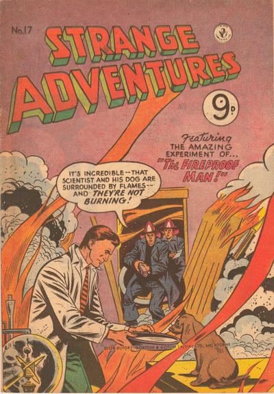 Cover for Strange Adventures (K. G. Murray, 1954 series) #17