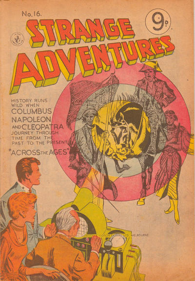 Cover for Strange Adventures (K. G. Murray, 1954 series) #16