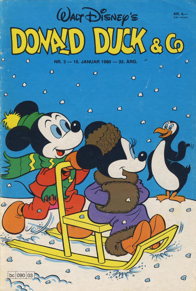 Cover for Donald Duck & Co (Hjemmet / Egmont, 1948 series) #3/1980