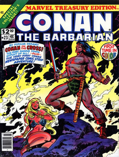 Cover for Marvel Treasury Edition (Marvel, 1974 series) #23 [Newsstand]