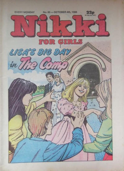 Cover for Nikki for Girls (D.C. Thomson, 1985 series) #85