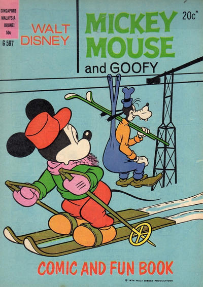 Cover for Walt Disney's Giant Comics (W. G. Publications; Wogan Publications, 1951 series) #597