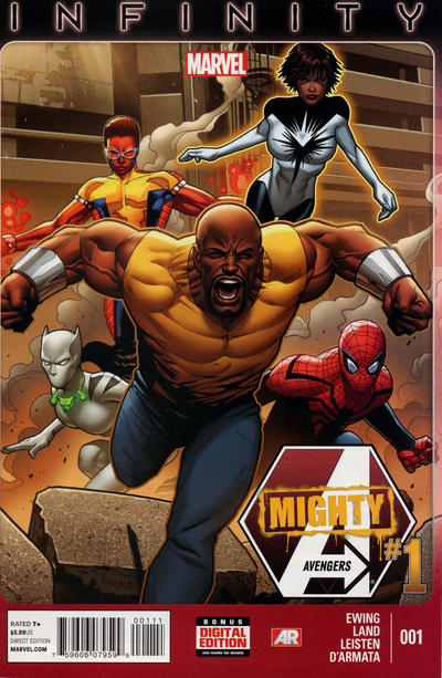 Cover for Mighty Avengers (Marvel, 2013 series) #1