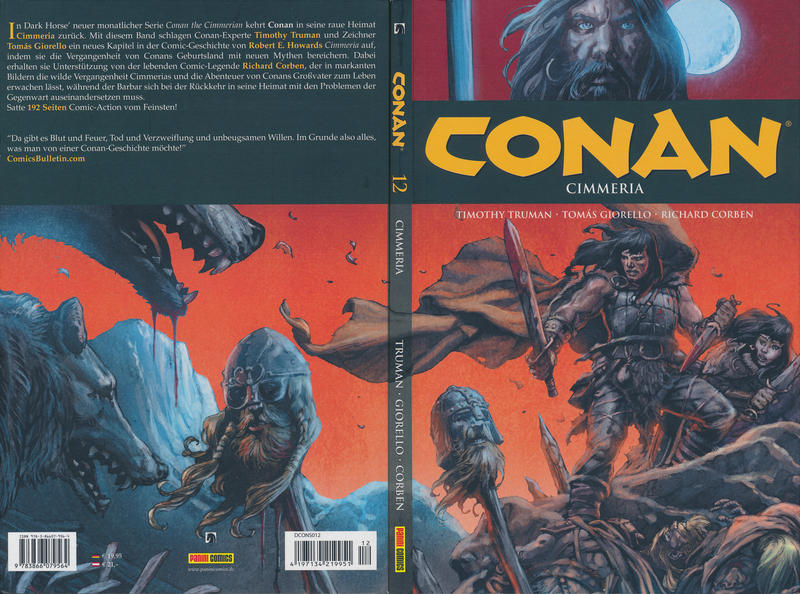 Cover for Conan (Panini Deutschland, 2006 series) #12 - Cimmeria