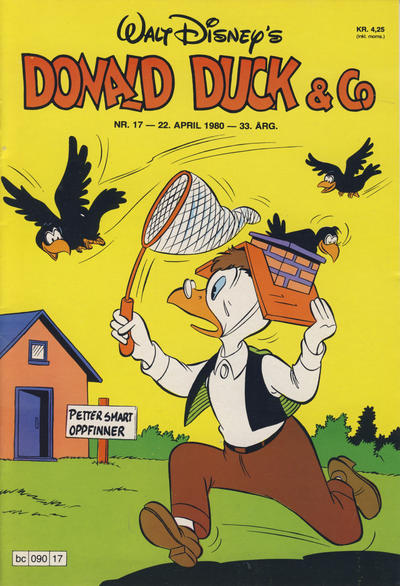 Cover for Donald Duck & Co (Hjemmet / Egmont, 1948 series) #17/1980